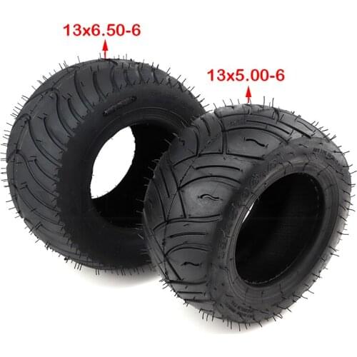 Brand new kart tire tire front 13x5.00-6 rear 13x6.50-6 inches suitable for kart mower scooter tire tire tubeless rim scooter