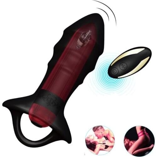 Wireless control Finger G Spot Vagina Vibrator Clitoris Butt Plug Anal Erotic Products Sex Toys for Woman Men Adult Female Dildo