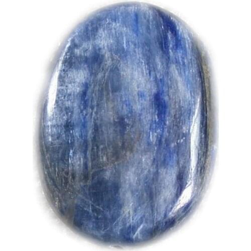 Selectabla Size Oval Blue Kyanites Natural Stone Beads For Jewelry Making Beads 15'' Needlework DIY Beads Bracelets