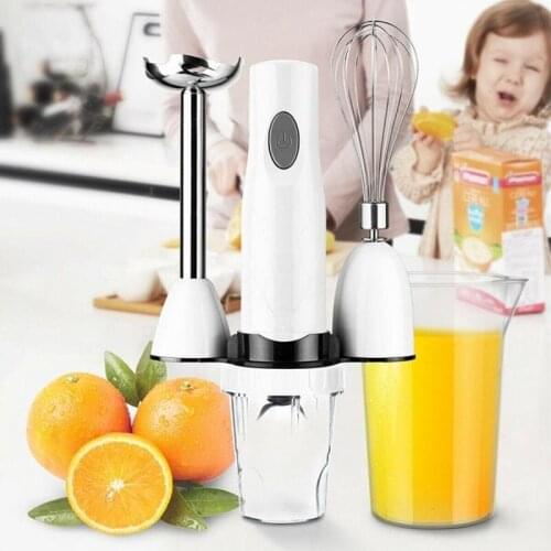 3 IN 1 Electric Hand Blenders Egg Fruit Juicer Vegetable Mixture Machine Food Meal Grinder Mixer Home Kitchen Baby Food Maker