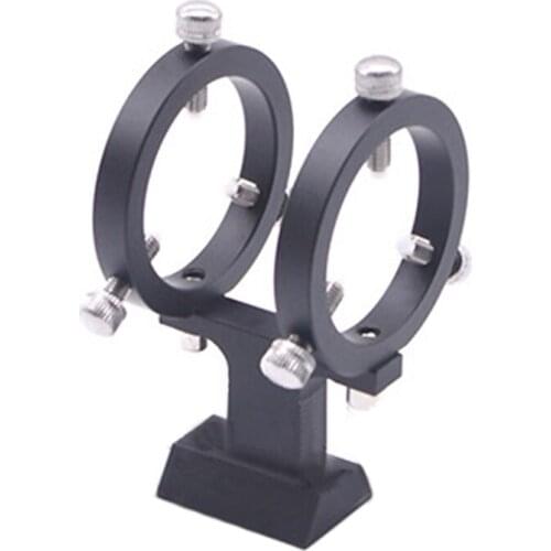 NEW-Adjustable Pointer Finderscope Bracket 6-Point Guidescope Rings Mount Astronomical Telescope