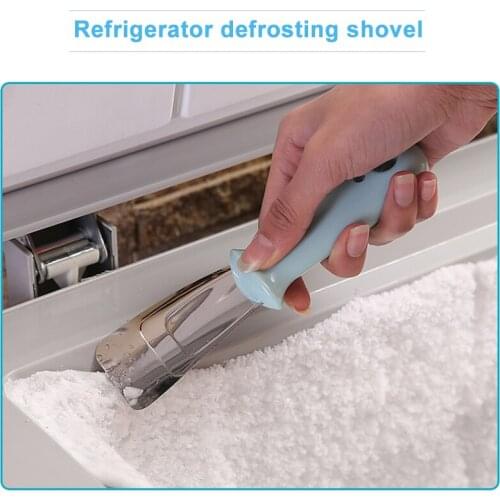 Kitchen Clean Gadget Portable Useful Fridge Defrosting Shovel Stainless Steel Freezer Ice Scraper JW