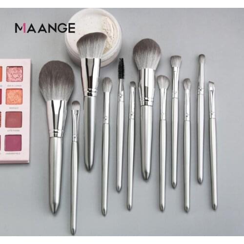 MAANGE 10 pcs/lot Makeup Brushes Set Eye Shadow Blending Eyeliner Eyelash Eyebrow Brushes Makeup Tools Makeup Brushes