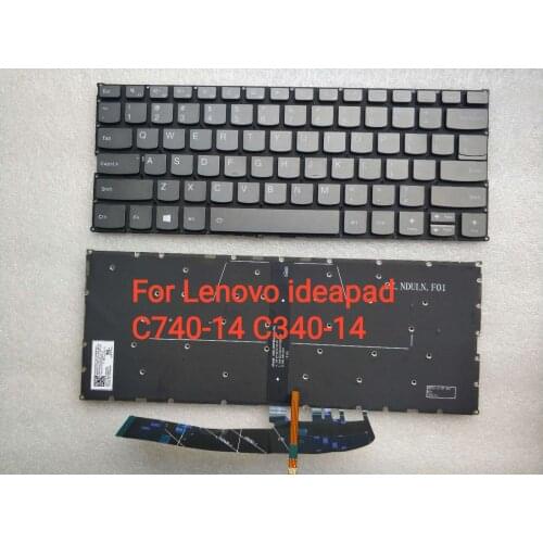 New for lenovo IdeaPad C340-14 14IWL C740-14 14API FLEX14 81SQ keyboard US