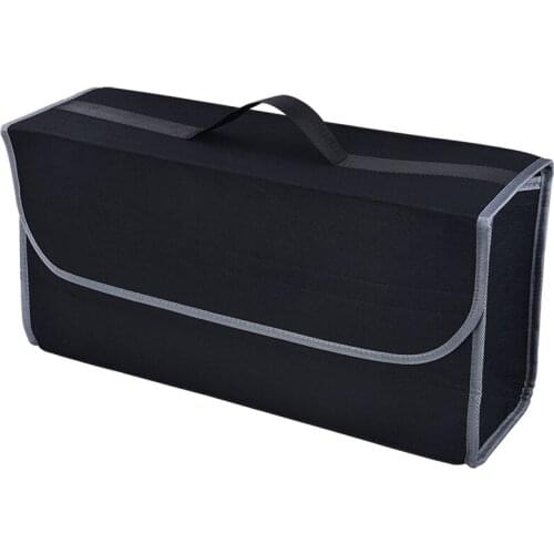 Car Trunk Organizer Portable Car Storage Bag Cargo Container Box Auto Stowing Tidying Supplies Car Organizer Box Bag 50*17*24cm