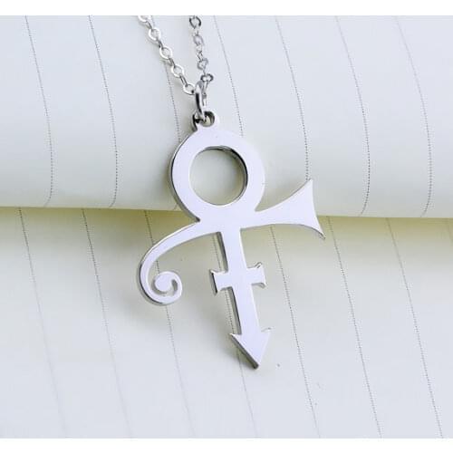 Gift 1 Little Prince Series Guitar Memorial Love Symbol Necklace Story Cartoon Image Cute Artist Singer Necklaces Gifts jewelry