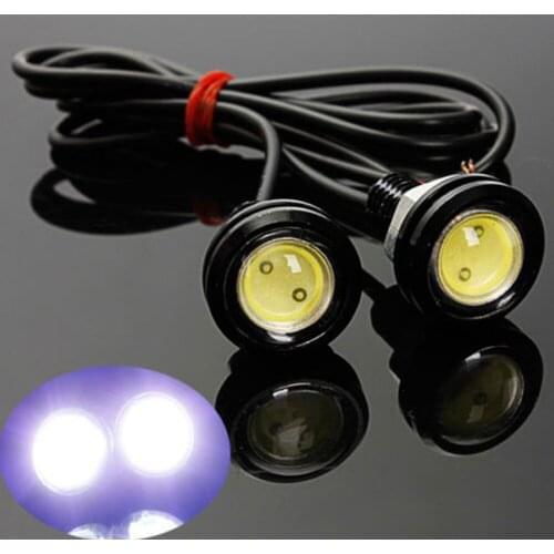 Durable Daytime Running Light Motorcycle Car Reverse Lamps Eagle Eye 2pcs 12V Backup Lamp Truck Warning Lights Driving Light