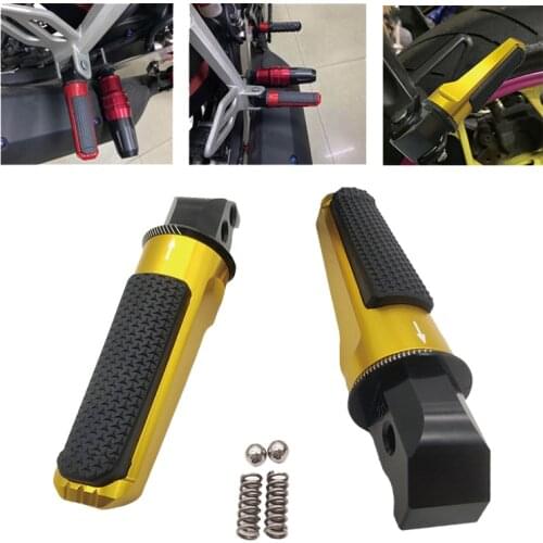 Rearset Passenger Rear Foot Pegs Rests For HONDA CB600F HORNET CB1000R CBR600F CBR600RR Footpeg Footrest