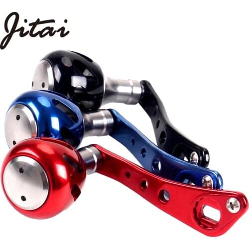 JITAI Aluminum Alloy Fishing Reel Rocker 2000 Series Metal Knobs For Baitcasting Fishing Reel Left Right Handle Tackle Accessory