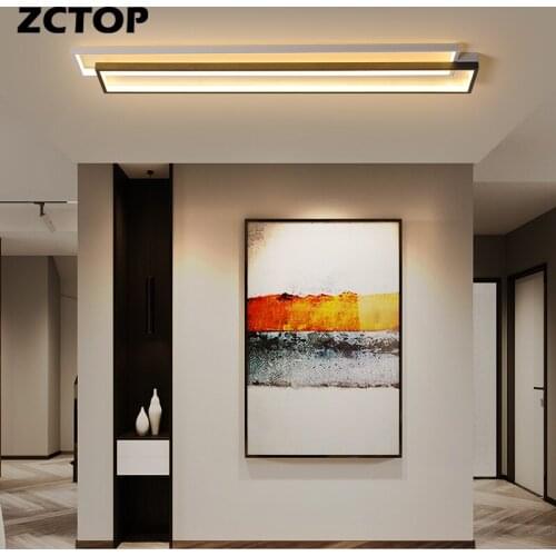 L120cm LED Chandeliers Lights Living Room Bedroom Corridor Aisle Cloakroom Home Indoor Lighting Fixture Lights Lustres AC 110V