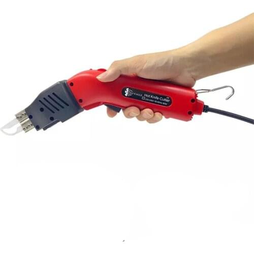 Sustainability Work Fabric Cutter Rope Cutter Air Cooled Pro Electric Hot Knife Heat Sealer with Adjustable Power Cutting Tool