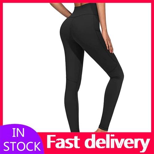 #VO Sexy Leggings Women High Waist Fitness Bubble Butt Legging Push Up Sport Leggins Women Workout Jeggings Bodybuilding Leggin