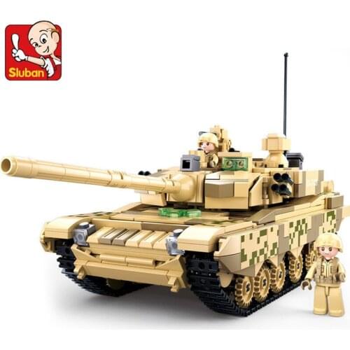 893Pcs Military Battle Army Panzer 99A Tank Model Bricks Building Blocks Sets WW2 Soldier Brinquedos Educational Toys for Boys