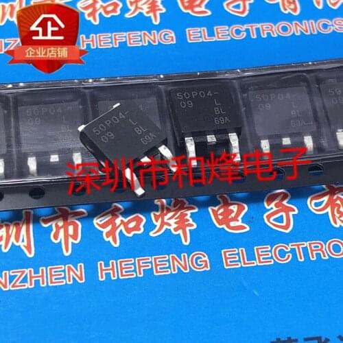10PCS 50P04-09L SUD50P04-09L-E3 TO-252