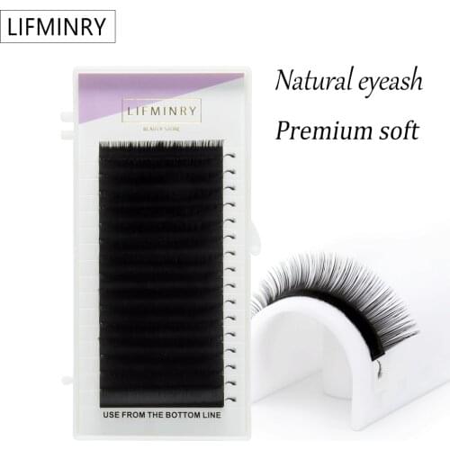 16 lines of imitation ermine eyelashes, professional eyelashes, soft ermine eyelashes extension