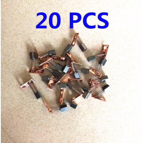 20pcs Carbon brushs strong 210 90 204 Marathon Replace 102 105L handle carbon brush All strong Electric Manicure Drill Accessory