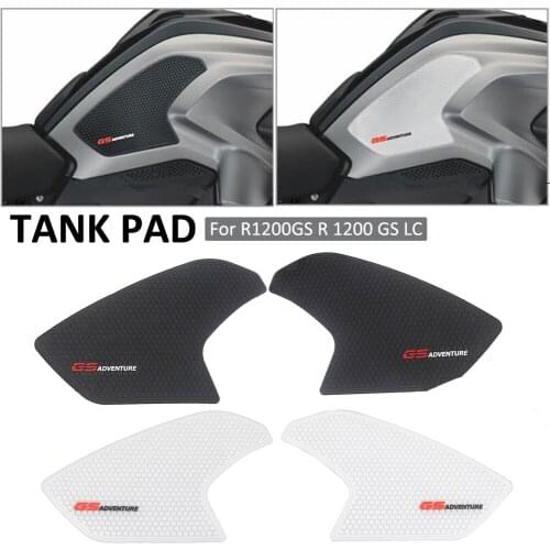 For BMW R1200GS R 1200 GS ADV Adventure 2004 - 2013 Motorcycle Non-slip Side Fuel Tank Stickers Waterproof Pad Rubber Sticker