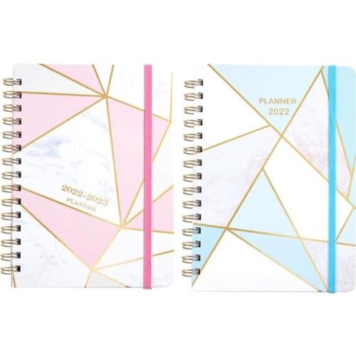 2022 Agenda Daily Weekly Yearly Planner Agenda Notebook Schedule Table Planner Monthly View Organizer Office School Supplies