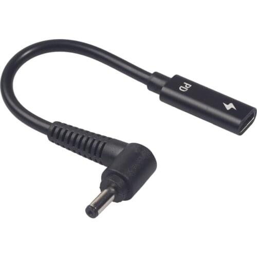 USB 3.1 Type C to DC 4.0*1.35 Adapter Cable USB C Charging Cable For Asus Zenbook Charger female to male 3A UX21A UX31A UX32A