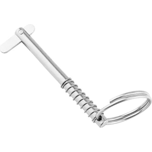 Marine Grade Quick Release Pin 316 Stainless Steel for Boat Bimini Top Deck, Hinge Marine Hardware, 5x76mm, Strong