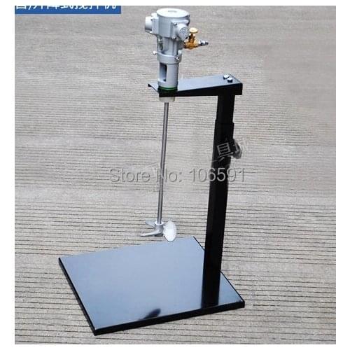 Desktop Pneumatic 5 Gallons, Square Tube Telescoping Paint Mixer,Mixing Machine Tool