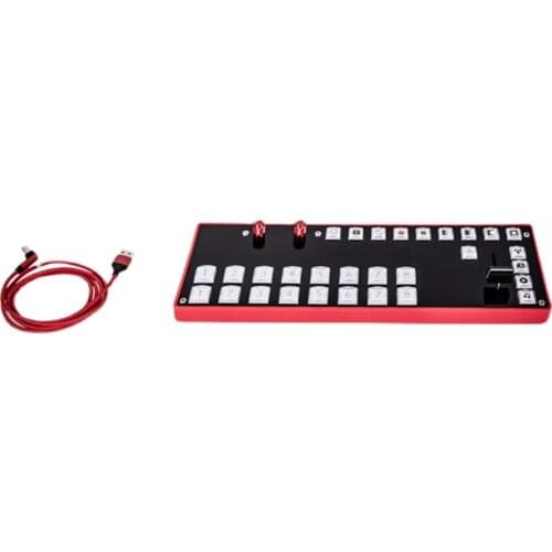 VMIX software director control panel live recording and broadcasting control keyboard blind insertion custom buttons