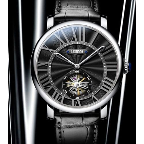 Switzerland Luxury Brand Men Skeleton Watch Leather Seagull Movement Automatic Men Watch Business relogios masculino Waterproof