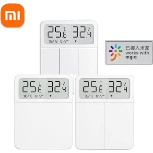 Xiaomi Mijia Smart Switch Digital Temperature Humidity Single Control VER Energy-saving Electric Lamp Switch Display Termometro
