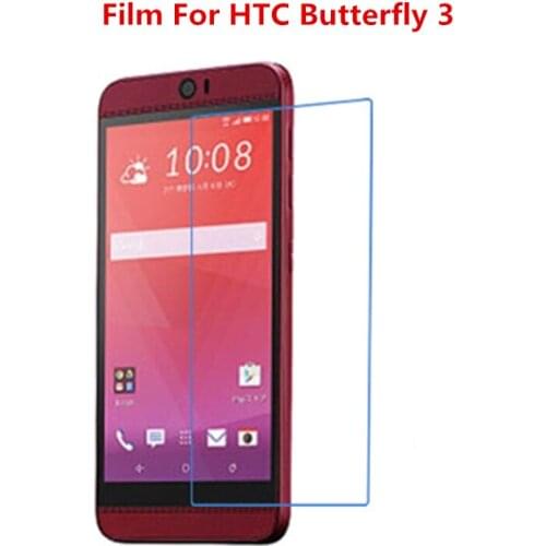1/2/5/10 Pcs Clear HD LCD Screen Protector Film With Cleaning Cloth Film For HTC Butterfly 2/Butterfly 3/Butterfly/Butterfly S