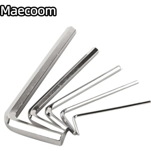 10pcs M2 M3 M4 M5 Allen Wrench Hex Key Wrench L-type tool for Allen Screw 3D Printer Parts L Wrench