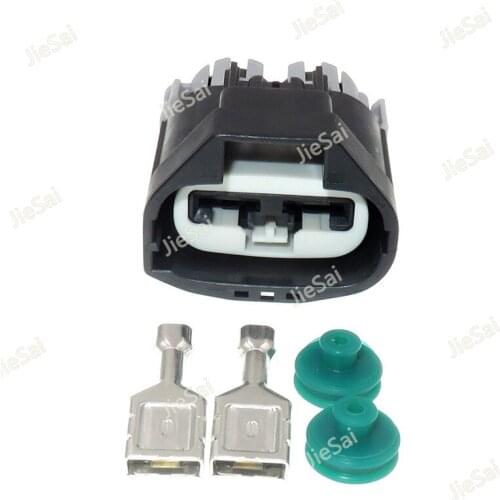 2 Pin 7283-3214-30 Power Steering Pump Plug Electrical Fan Socket For Ford Focus