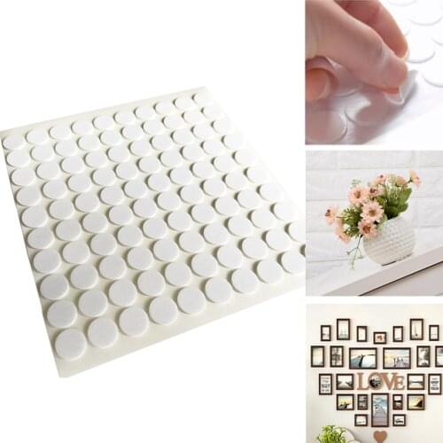 3D Round Double Sided Adhesive Foam Tape Dot Disc Circle Multipurpose DIY Craft