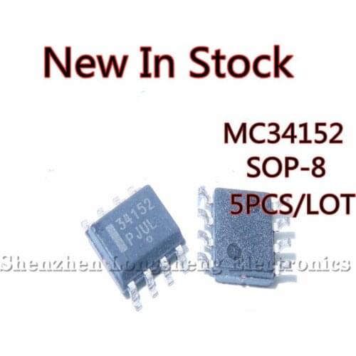 5PCS/LOT NEW MC34152DR2G MC34152 34152 SOP-8 Power driver