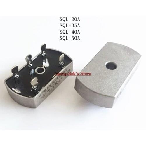 5Pcs/Lot SQL20A Bridge Rectifier 3 Phase Diode 20A Amp 1000V