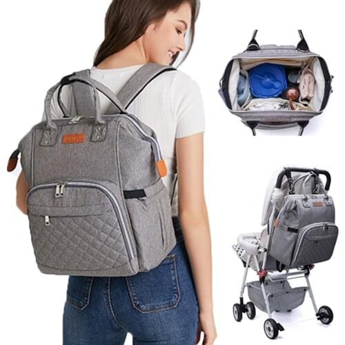 Large Capacity Diaper Bags Baby Stroller Bag Outdoor Travel Hanging Carriage Mommy Bag Infant Care Organizer Waterproof Backpack