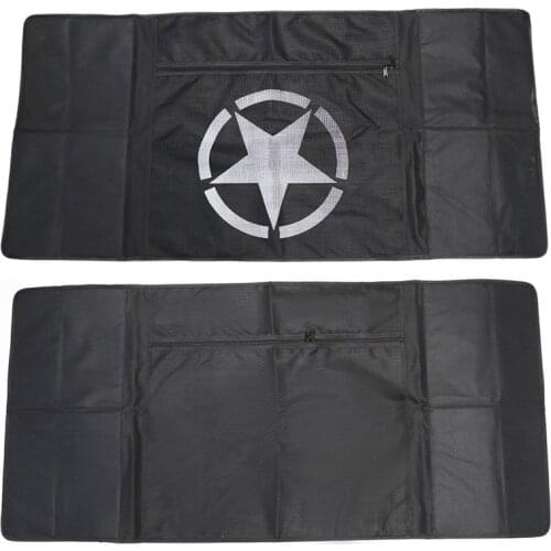 Car Rear Trunk Curtain Cover Storage Bag Net for Suzuki Jimny JB74 2019 2020 Stowing Tidying