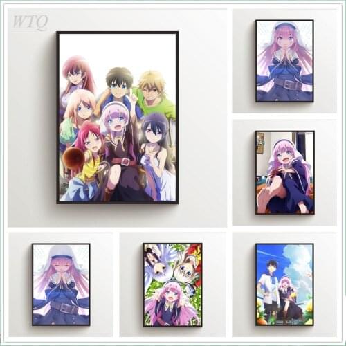 The Day I Became A God Hina Tachibana Anime Posters Wall Poster Canvas Painting Wall Decor Poster Wall Art Picture Home Decor