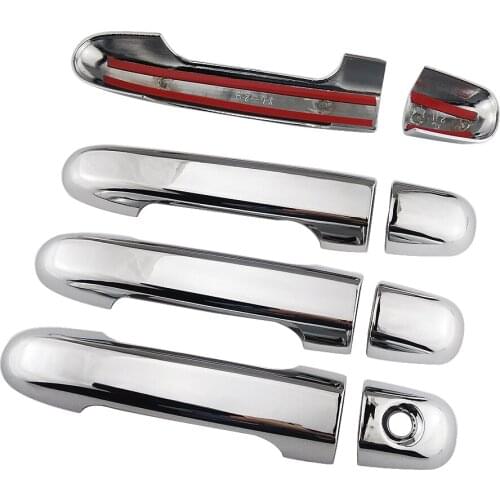 For Hyundai i20 FD i30 PB Elantra HD Sonata V Chrome Exterior Door Handle Cover Trim Chromium Styling Moulding Frame Bezel