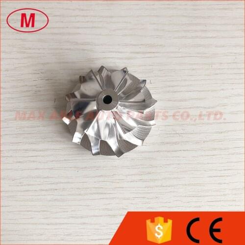 GT15-25 6+6 blades 41.54/55.98mm high performance turbo milling/aluminum 2618 /Billet compressor wheel