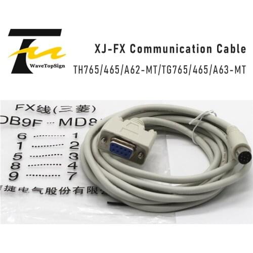 XINJE touch screen PLC communication Cable TH765/465/A62-MT TG765/465/A63-MT