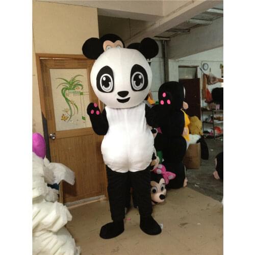 2019 Panda Bear Mascot Costume Suits Cosplay Christmas Party Dress Adult Outfit Interesting Funny Cartoon Character Clothing New