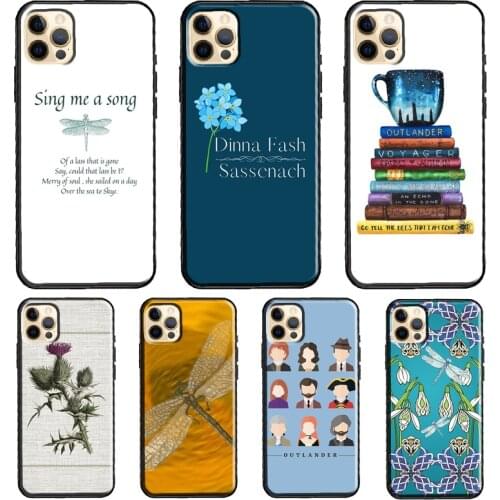 Outlander Soft Cover For iPhone 11 12 Pro Max XS XR X 12 mini 5S SE 2020 6S 7 8 Plus Phone Case