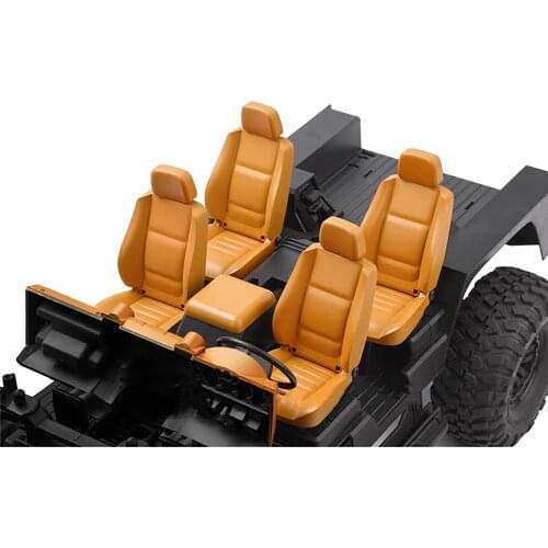 High Simulation Cockpit Central Control Seat Interior Set DIY for 1/10 Traxxas TRX4 Defender RC Crawler Car Parts Accessories