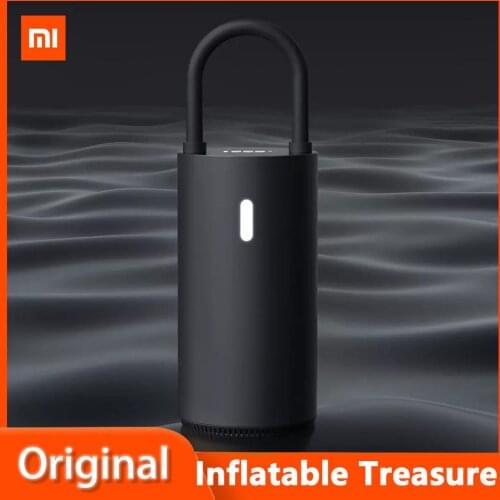 Xiaomi Mojietu Inflatable Treasure Portable Tires Inflator LED Display Fast inflation For Tires Basketball Bicycle