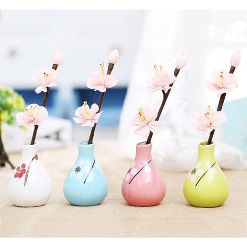 New Retro Ceramic Aromatherapy Essential Oil Set Fire-free Aromatherapy Rattan Dried Flower Ceramic Bottle Toilet Deodorant