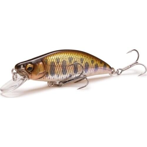 GREAT HUNTING GH46 46mm 4g Trout Lures for Fishing Freshwater Fast Sinking Small Minnow Swimbait 9015