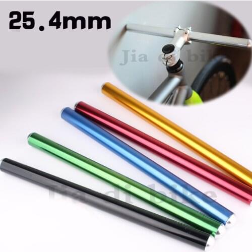 Bike 25.4mm Straight Handlebar Aluminum Alloy Horizental Balance Handle Bars Fixed Gear Foldable Bicycle Parts