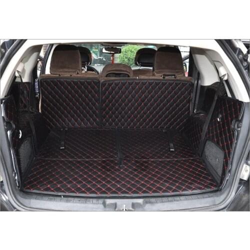 High quality! Special car trunk mats for Fiat Freemont 7 seats 2018-2012 durable cargo liner mat boot carpets for Freemont 2015