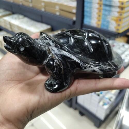 1pcs 15cm Natural marble tortoise Used for home decoration