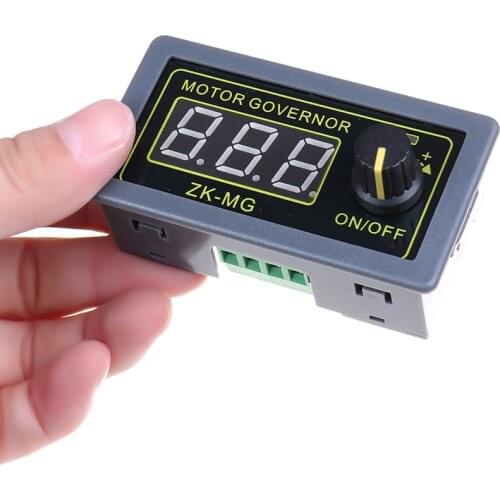 1Pcs 5-30V 5A PWM DC Motor Speed Controller Digital Dncoder Duty Ratio Rrequency 79mm*43mm*26mm